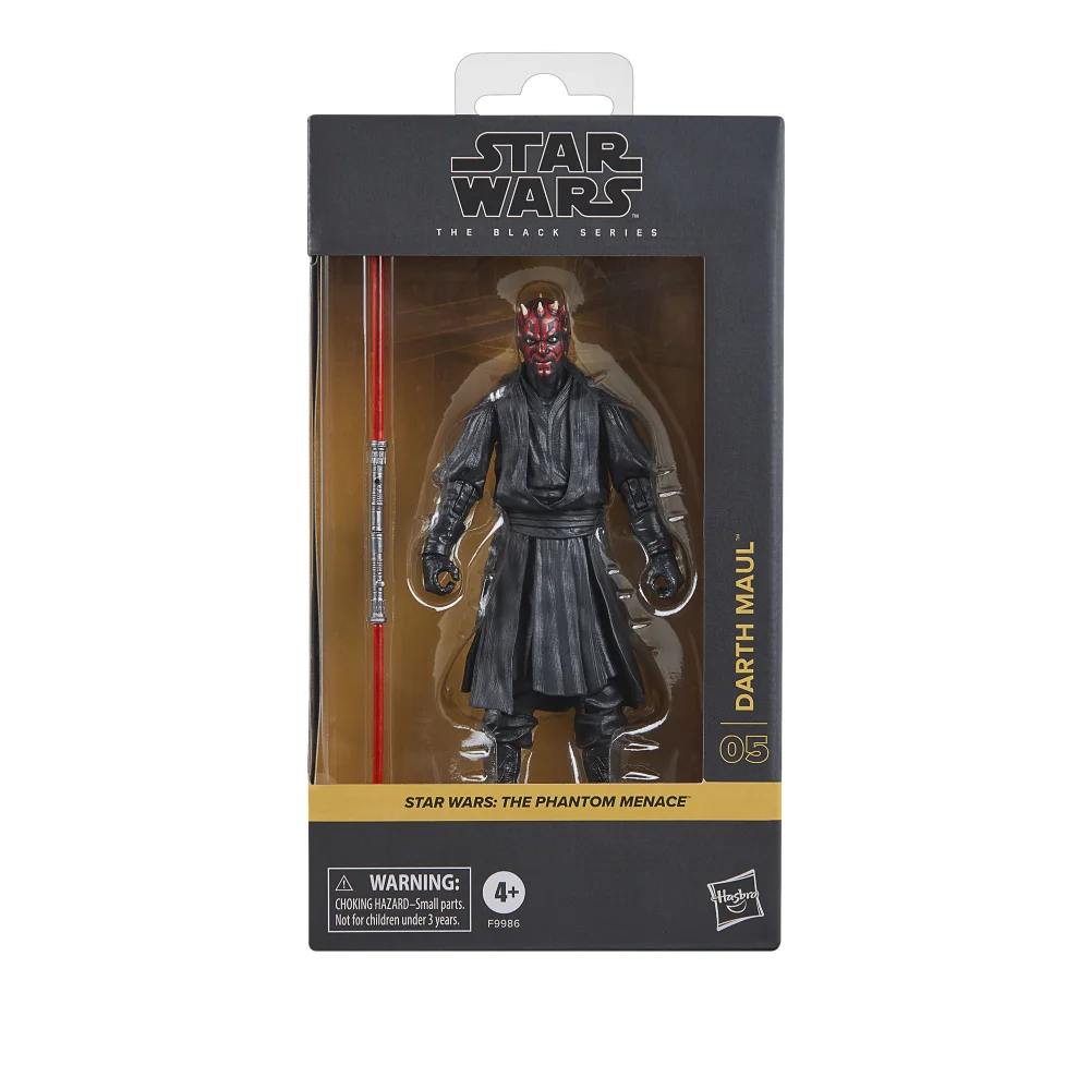 Hasbro Star Wars The Black Series Darth Maul Collectible Action Figure (6”) Afbeelding 1