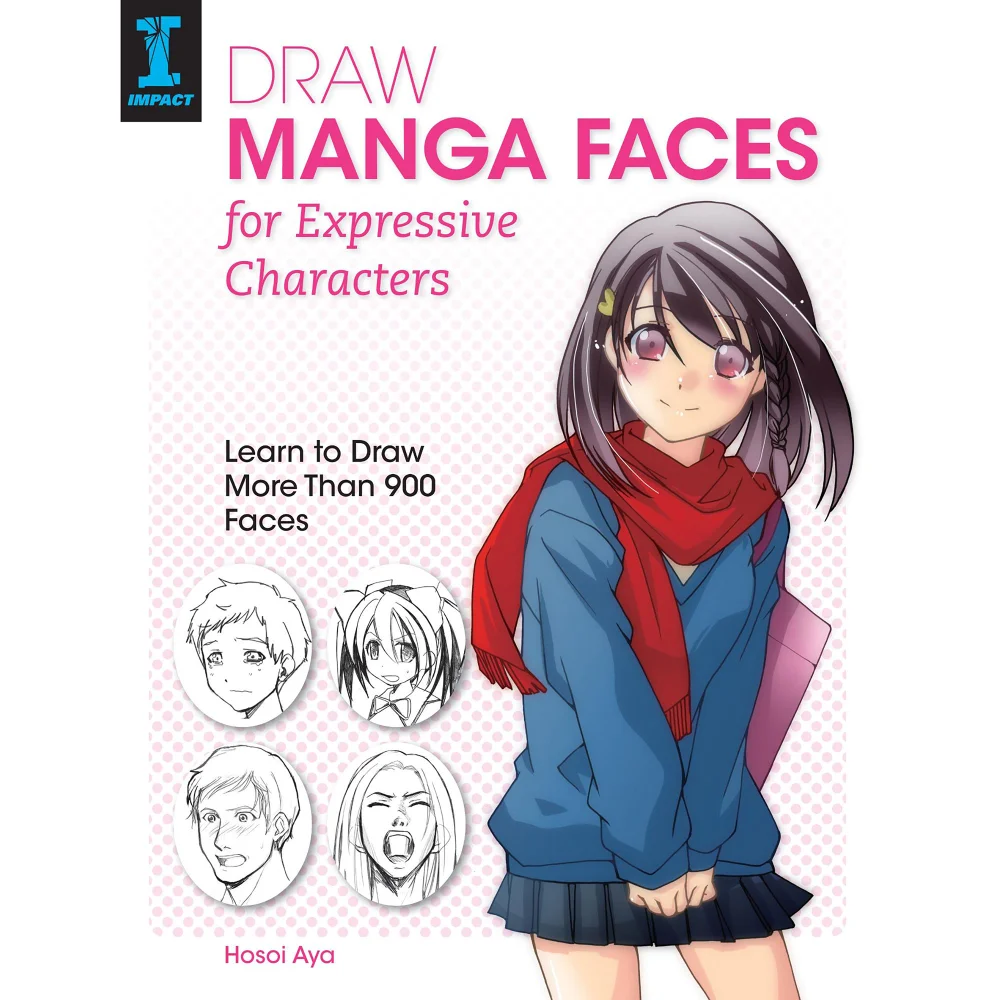 Draw Manga Faces For Expressive Characters - Aya Hosoi Afbeelding 1