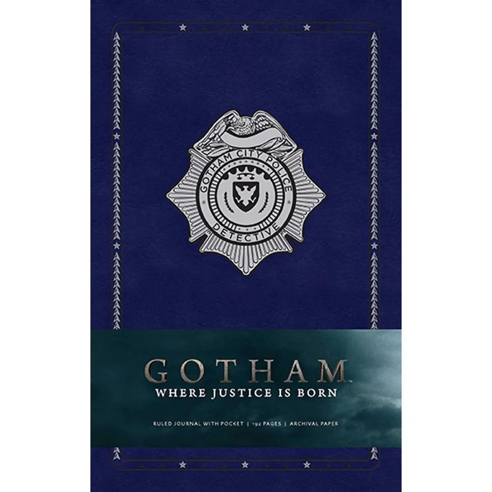 Gotham Hardcover Ruled Journal Afbeelding 1
