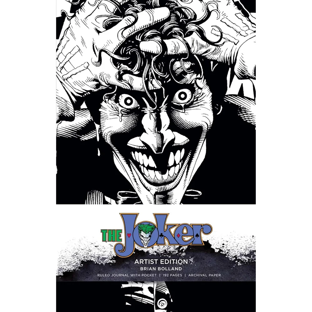 DC Comics: Joker Hardcover Ruled Journal: Artist Edition Afbeelding 1