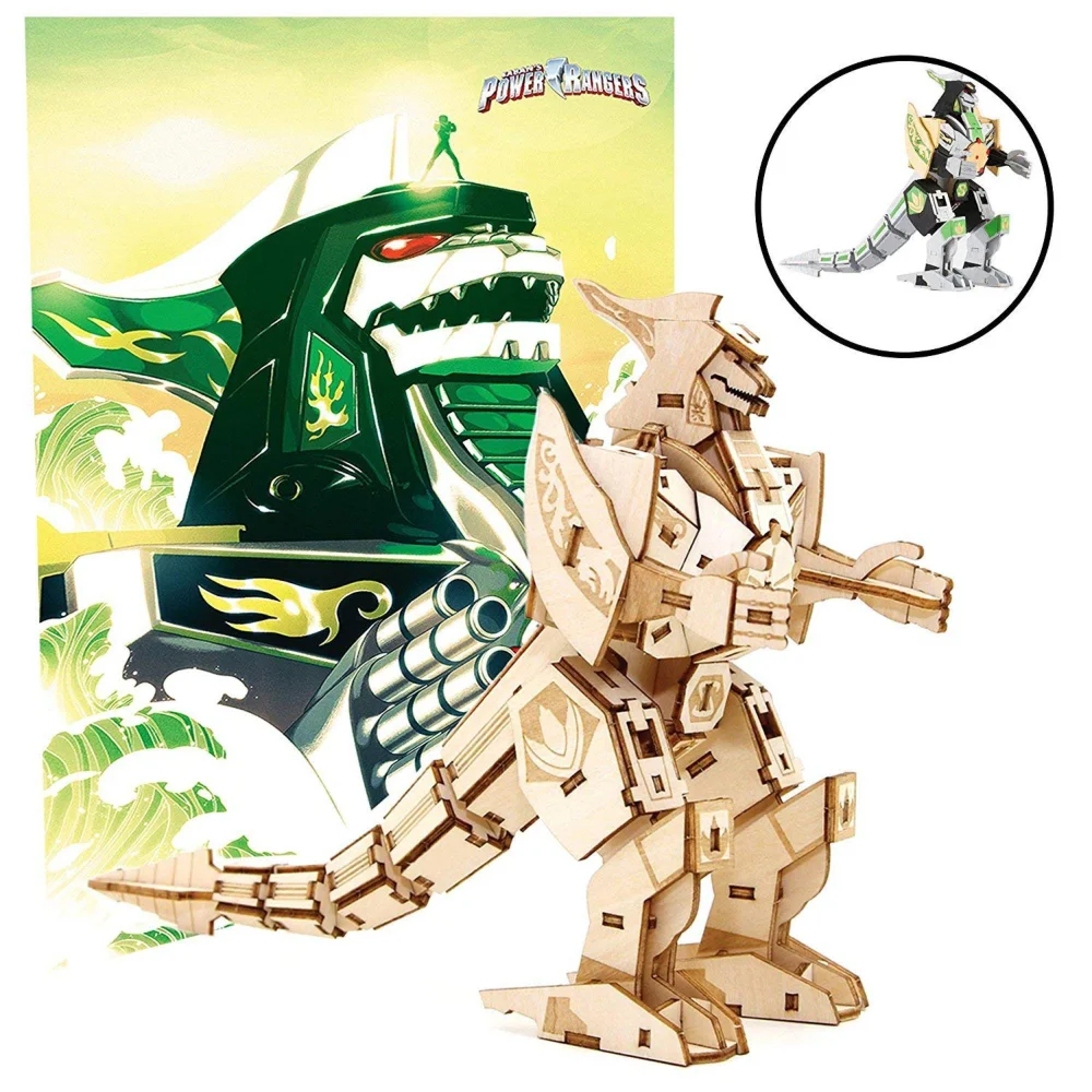 IncrediBuilds: Power Rangers- Dragonzord Afbeelding 1