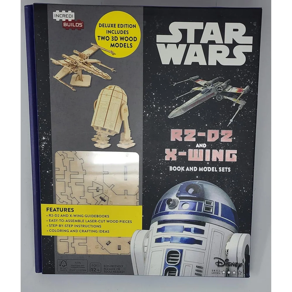 IncrediBuilds: Star Wars - R2-D2 7 Xwing Afbeelding 1