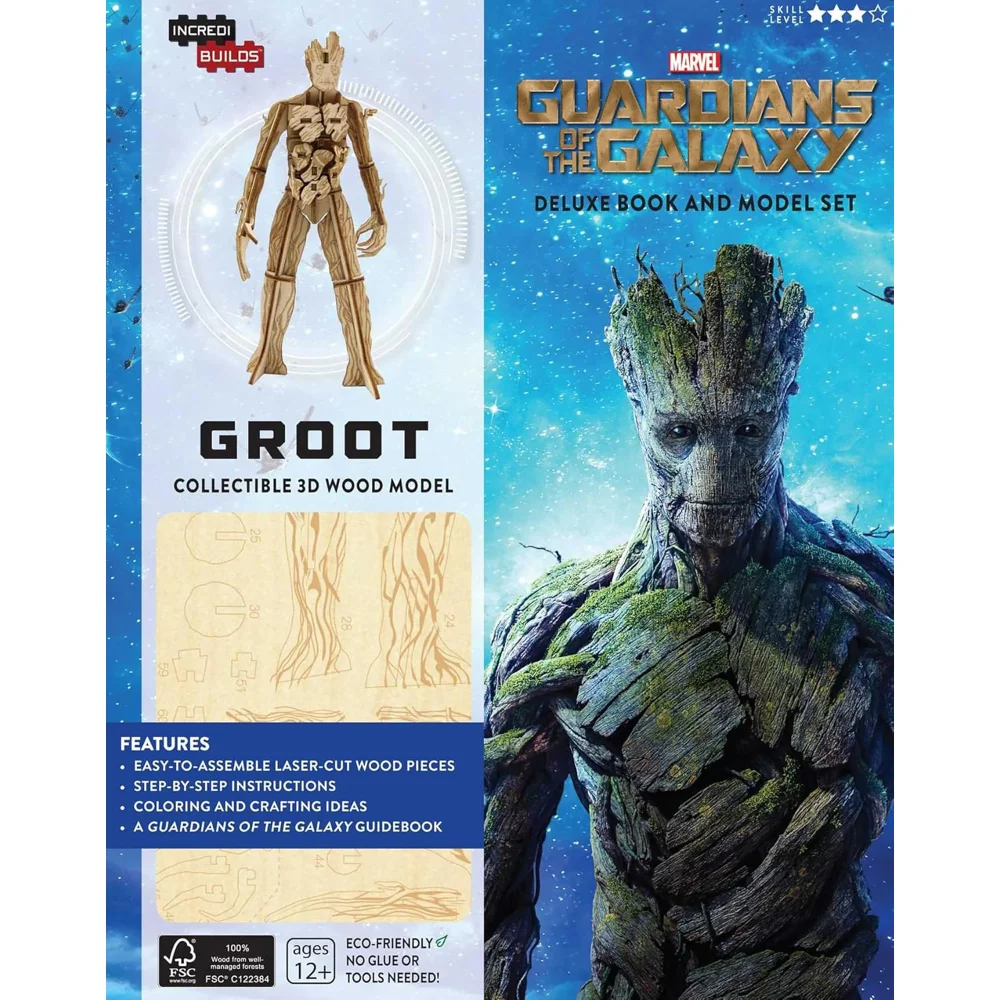 IncrediBuilds: Marvel Guardians of the Galaxy- Groot Afbeelding 1