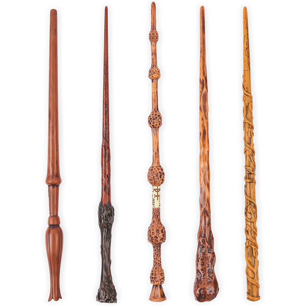 Harry Potter Wizarding World Authentic Replica Wand - 5 Wand Mystery Bundle Afbeelding 1