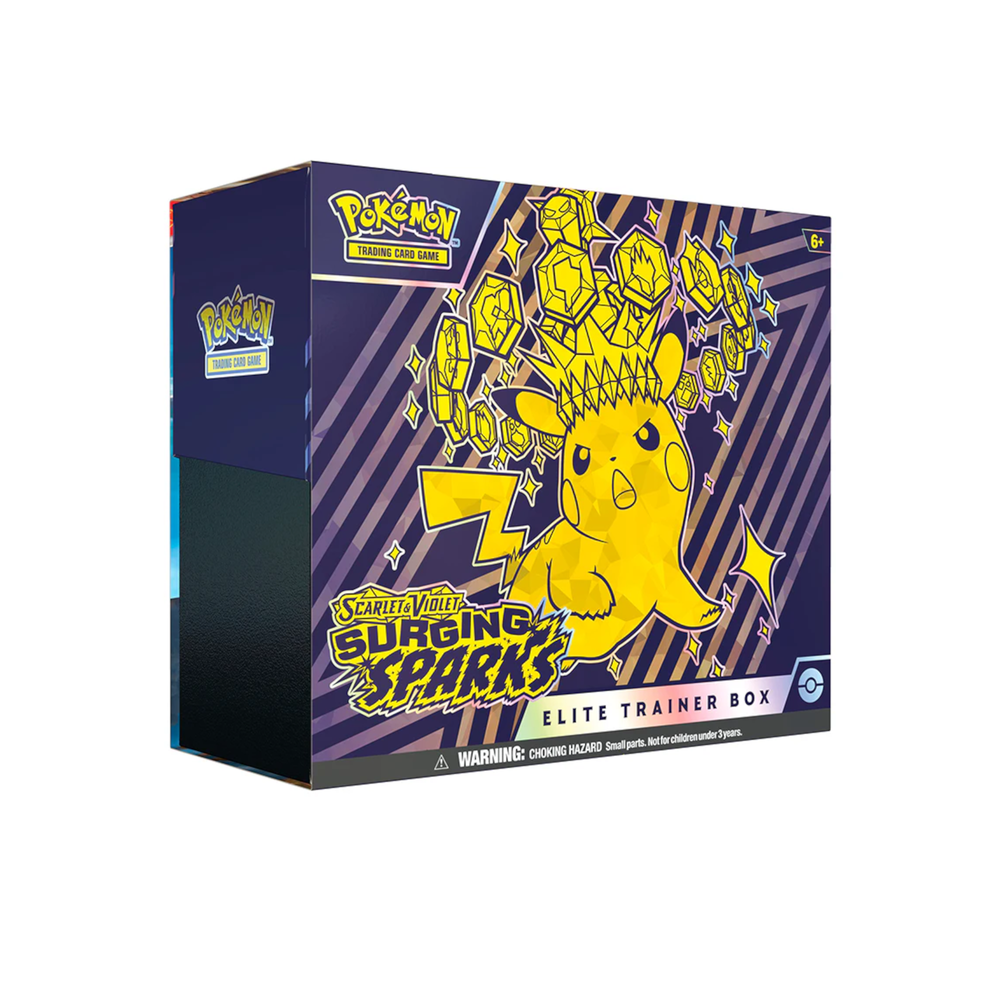 Pokémon TCG: Scarlet & Violet 8 Surging Sparks Elite Trainer Box Afbeelding 1