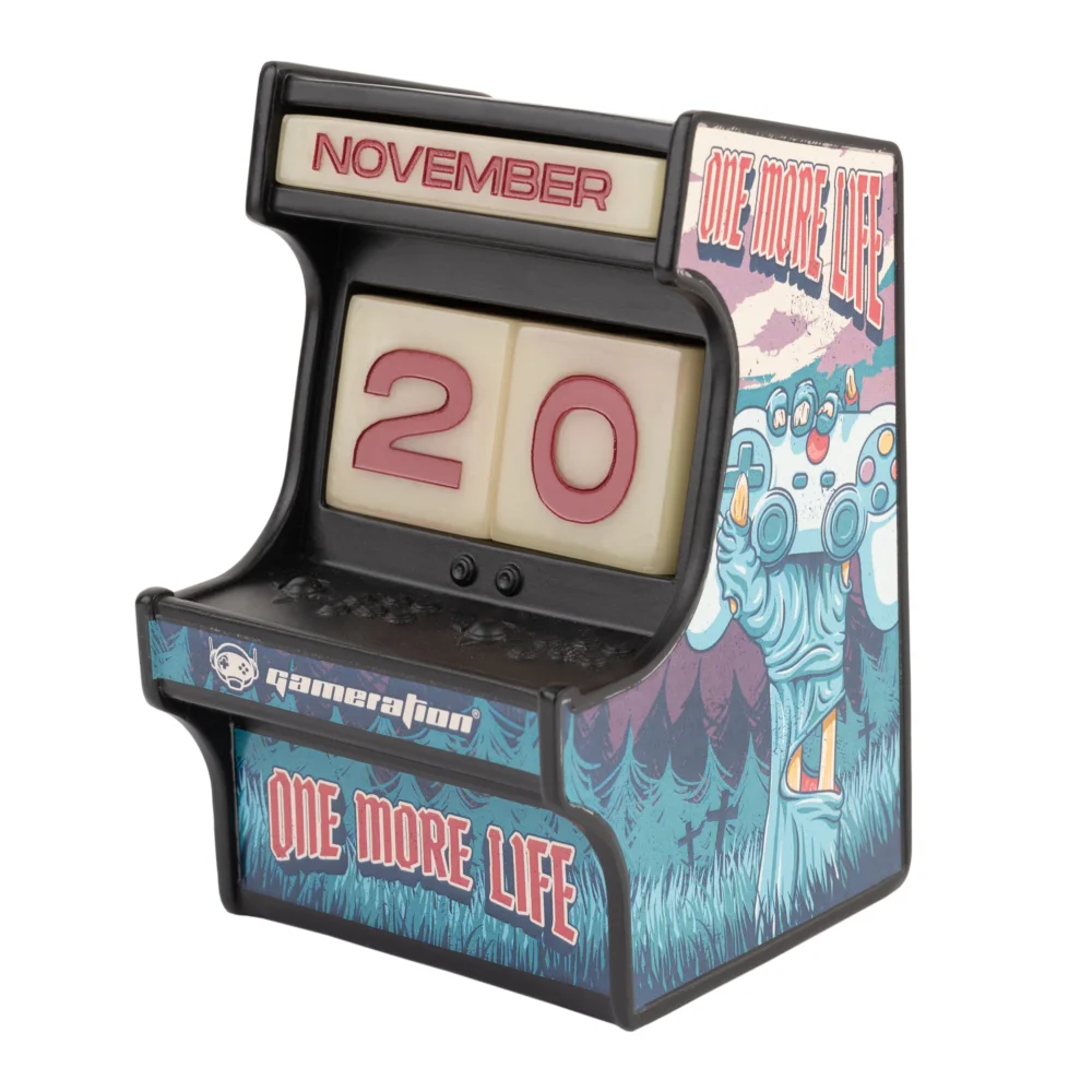 Gameration Arcade 3D Perpetual Calendar Afbeelding 1