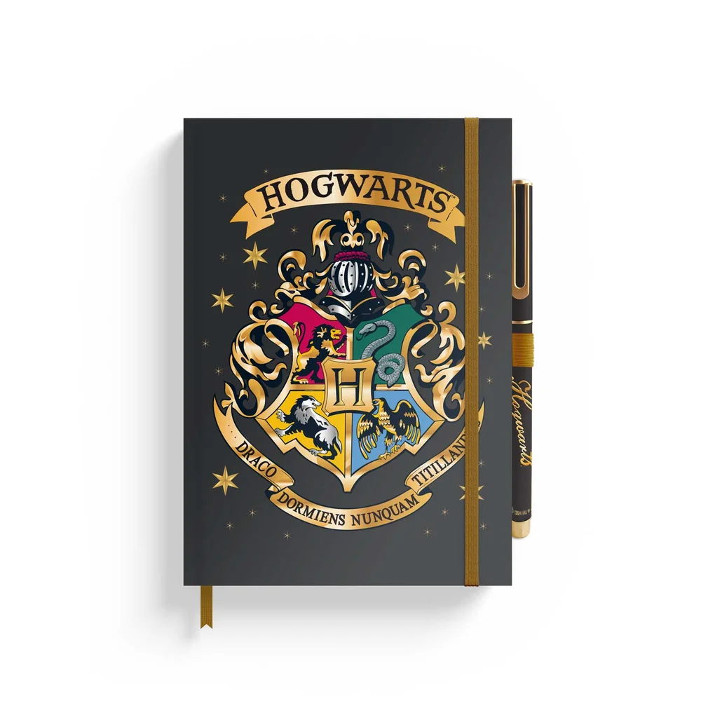 Harry Potter Hogwarts Premium A5 Notebook With Pen Afbeelding 1
