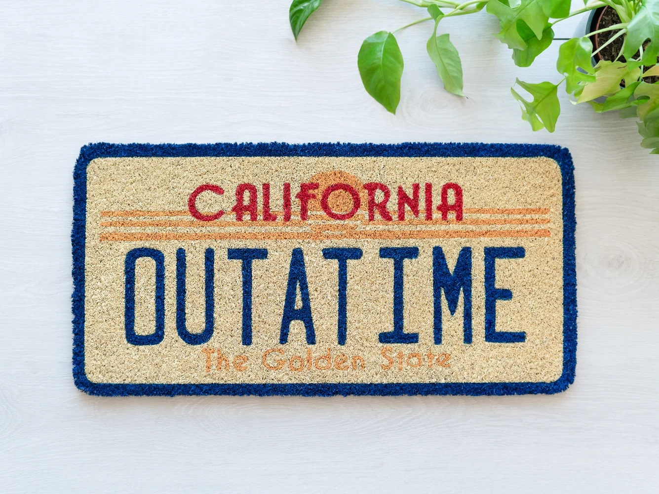 Back To The Future Door Mat Afbeelding 1