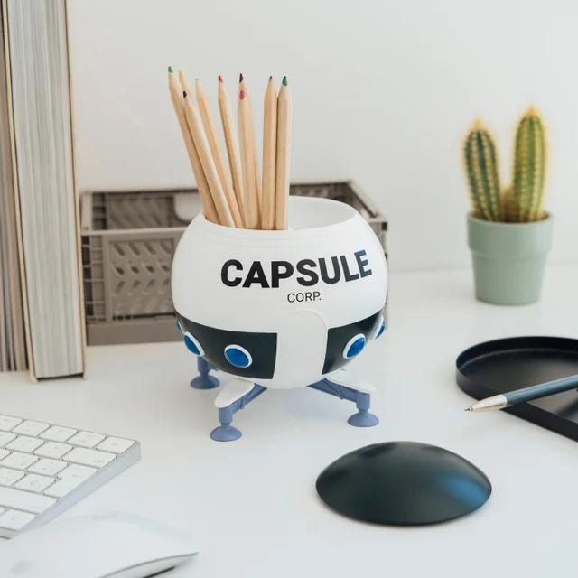Dragon Ball Z Spaceship Capsule Corp Pen Holder