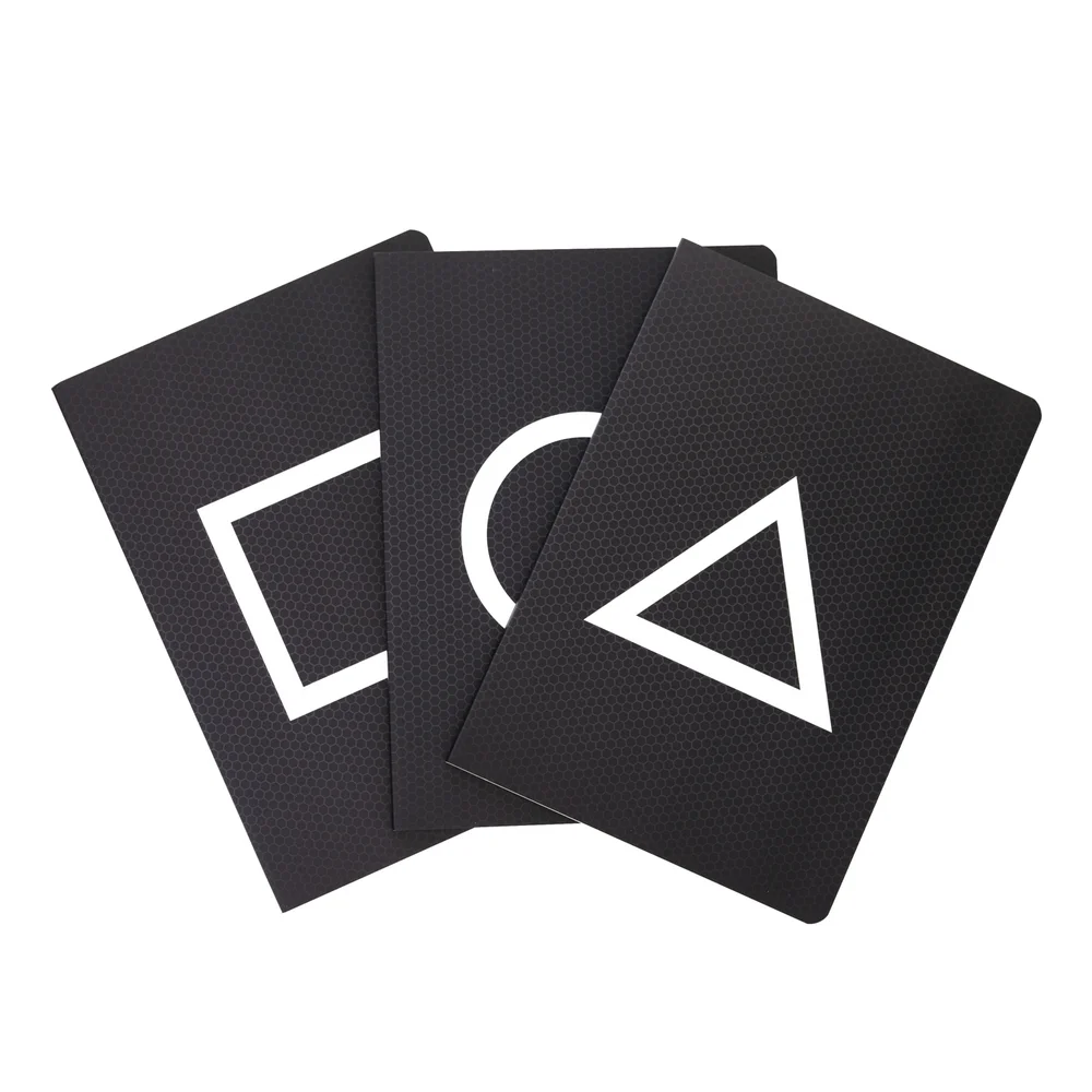 Squid Game Pack Of 3 A5 Notebooks Afbeelding 1