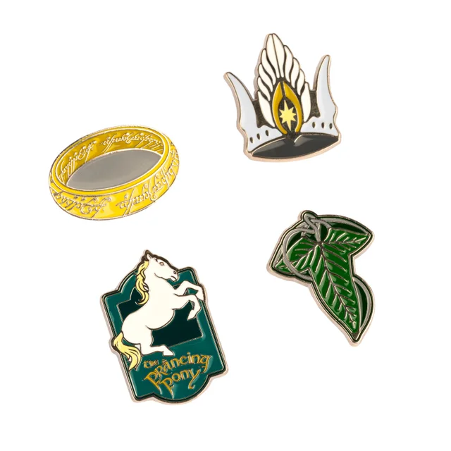 The Lord Of The Rings Set Of 4 Pins