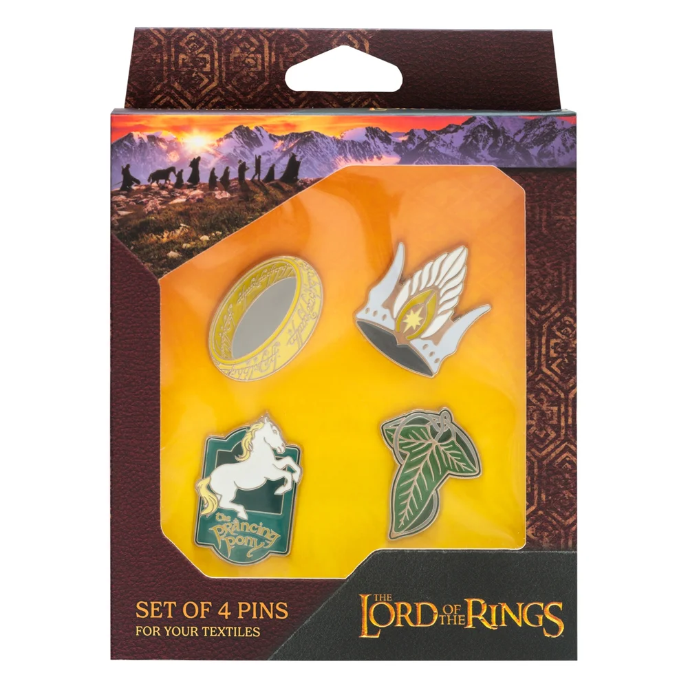 The Lord Of The Rings Set Of 4 Pins Afbeelding 1