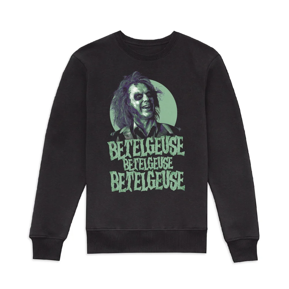 Beetlejuice Say My Name Sweatshirt - Black - XS Afbeelding 1