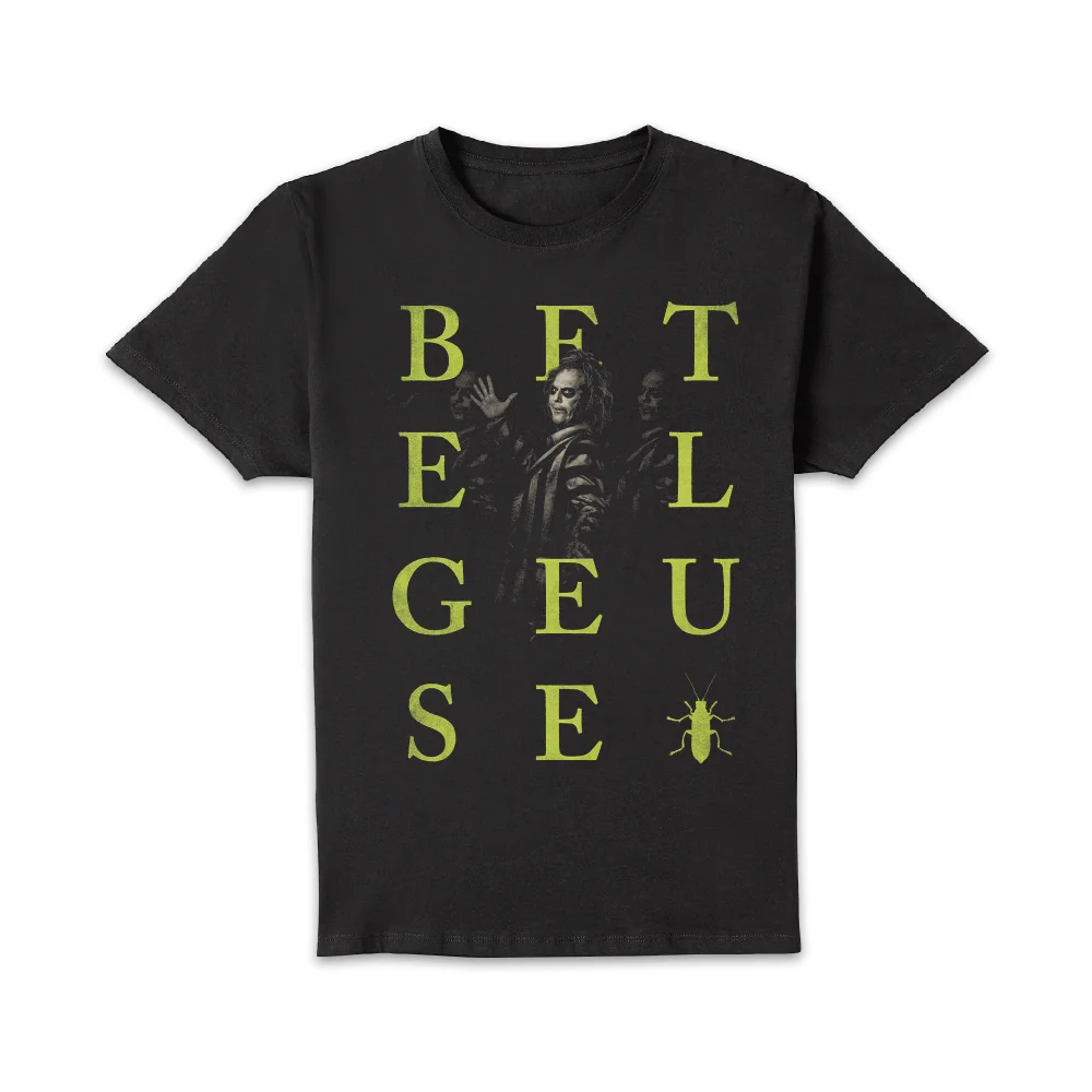 Beetlejuice Showtime Unisex T-Shirt - Black - XL Afbeelding 1