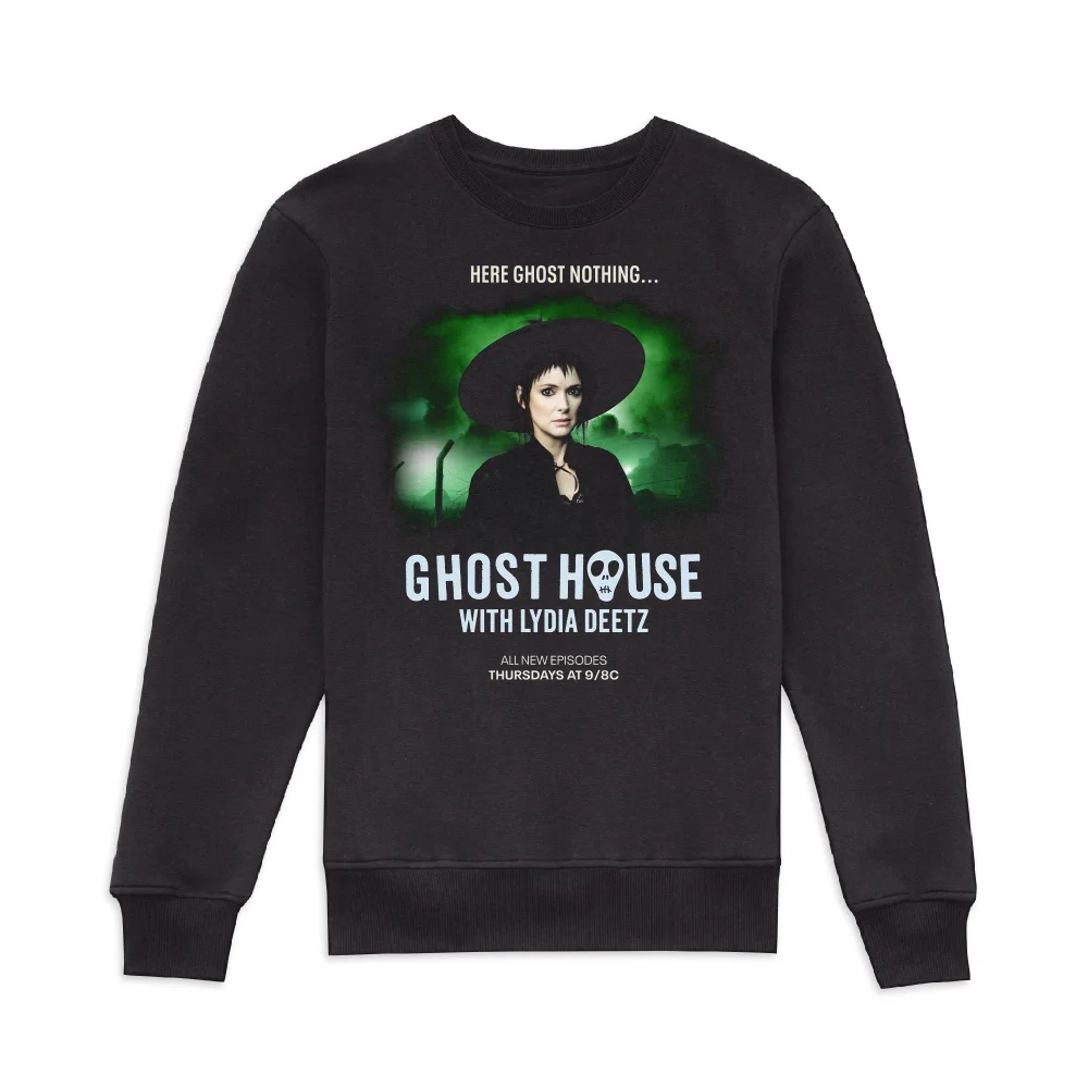 Beetlejuice Ghost House With Lydia Deetz Sweatshirt - Black - XS Afbeelding 1