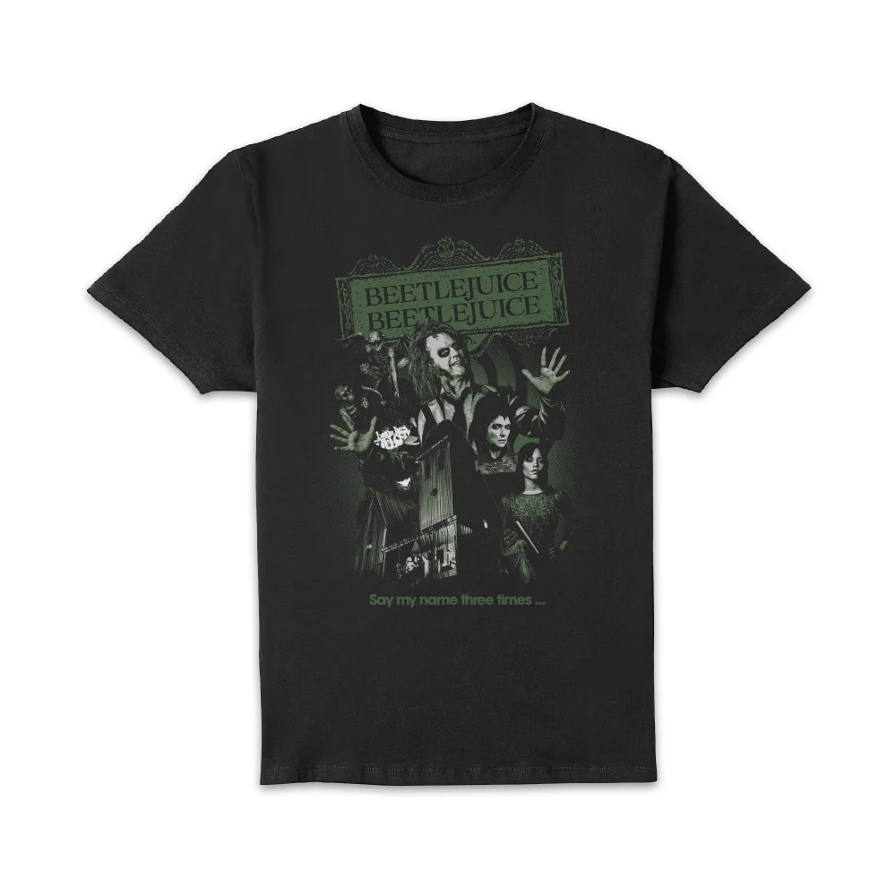 Beetlejuice Welcome Home Unisex T-Shirt - Black - S Afbeelding 1