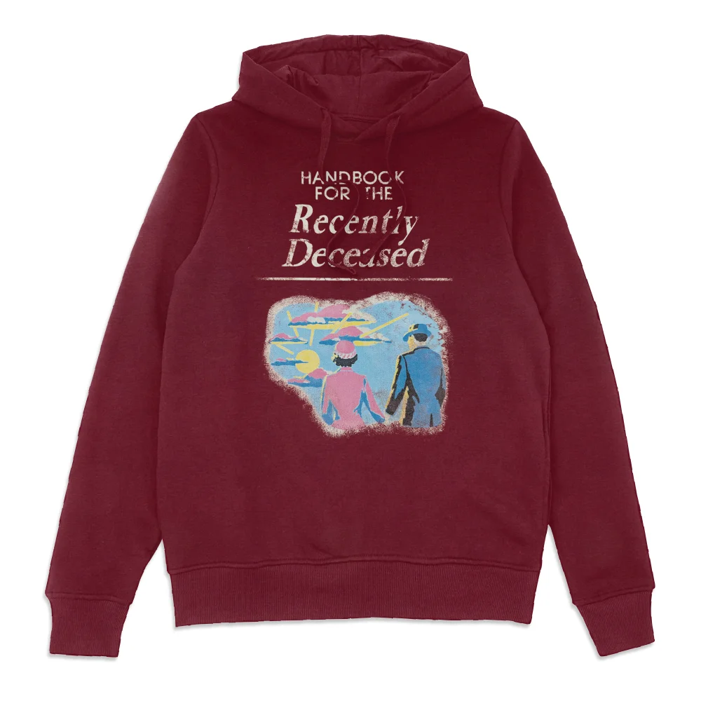Beetlejuice Handbook For The Recently Deceased Hoodie - Burgundy - S Afbeelding 1