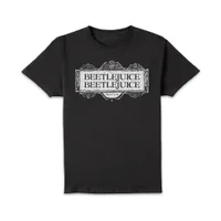 Beetlejuice Logo Unisex T-Shirt - Black - undefined undefined