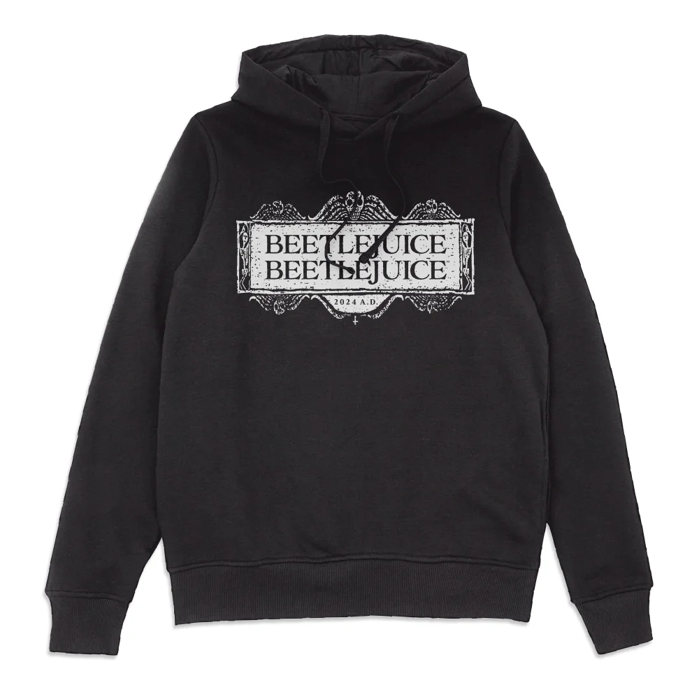 Beetlejuice Logo Hoodie - Black - XL Afbeelding 1