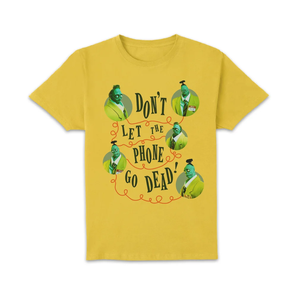 Beetlejuice Don't Let The Phone Go Dead Unisex T-Shirt - Yellow - S Afbeelding 1