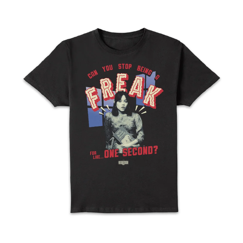 Beetlejuice Freak Unisex T-Shirt - Black - S Afbeelding 1