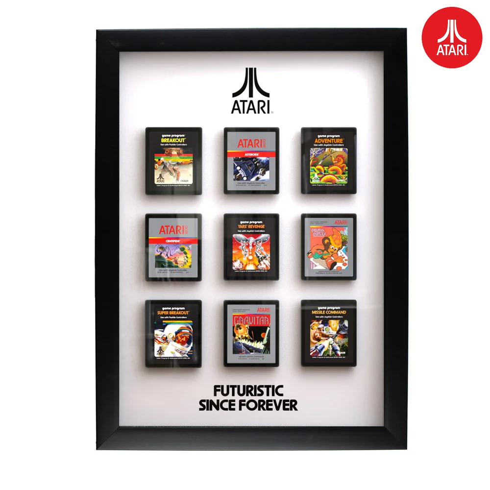 Official Atari 3D Wall Art - Cartridge Collection Afbeelding 1
