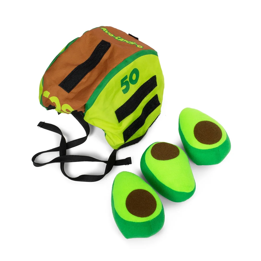 Avo-Catch-O Head Smash Game Velcro, 1 x Hat, 3 x Avo Balls Afbeelding 1