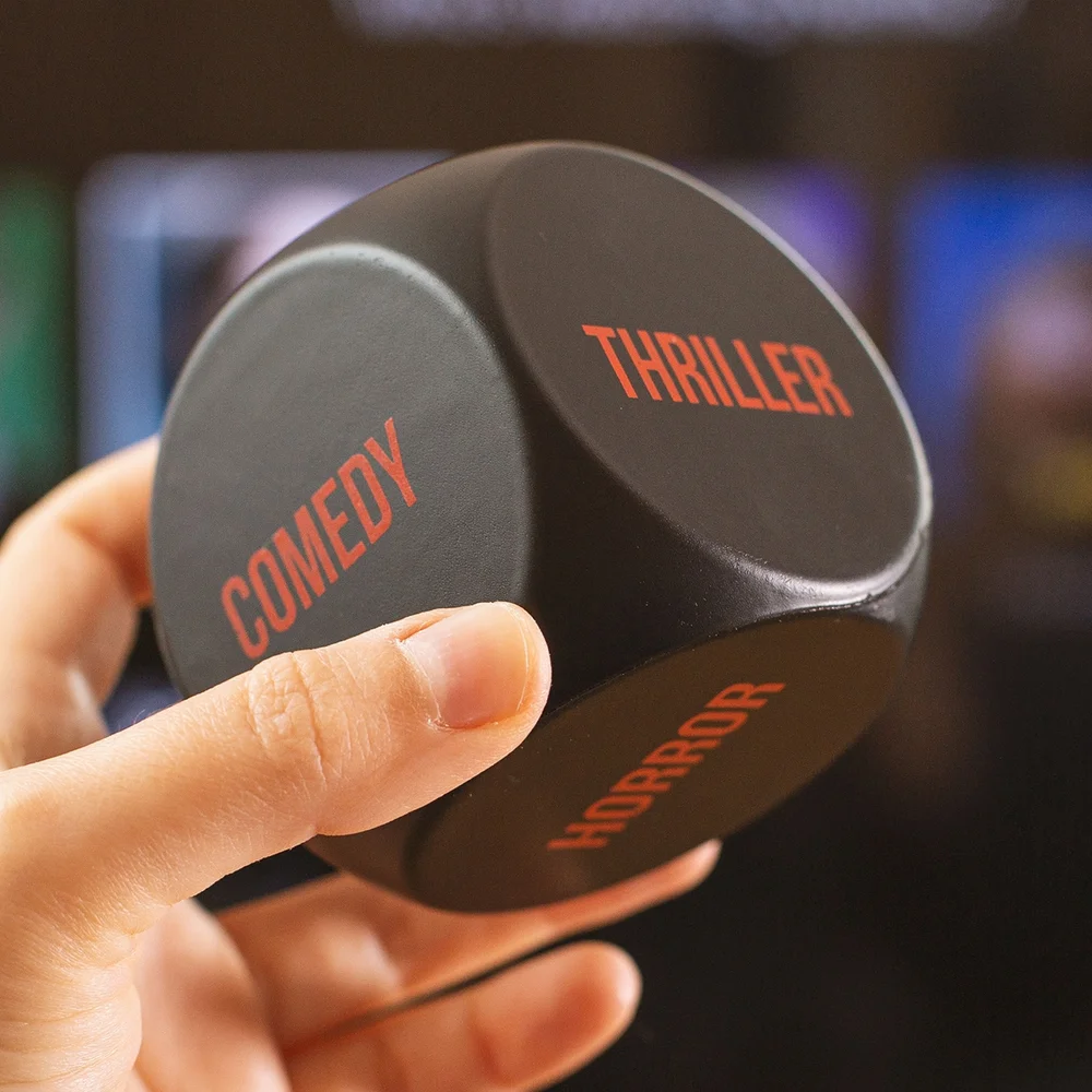 Stress-Flix Cube (Can't decide what to watch - now you can) Afbeelding 1