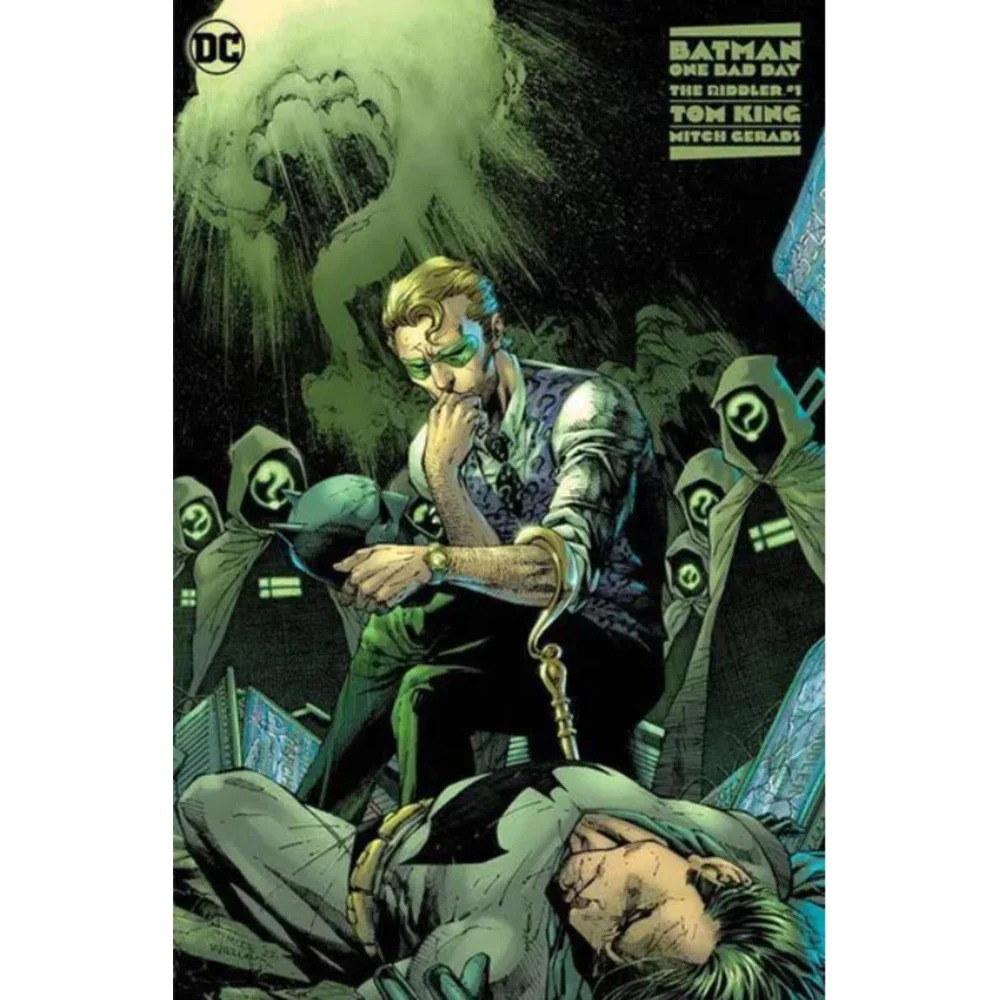 Batman - One Bad Day: The Riddler 2024 Batman Day Exclusive Dust Jacket Afbeelding 1