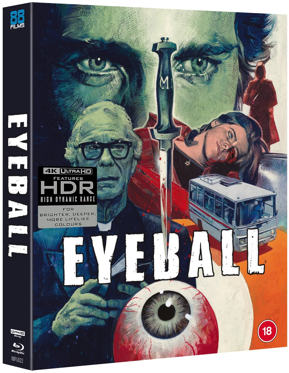 Eyeball - Deluxe Limited Edition DUAL FORMAT 4K Ultra HD Afbeelding 1
