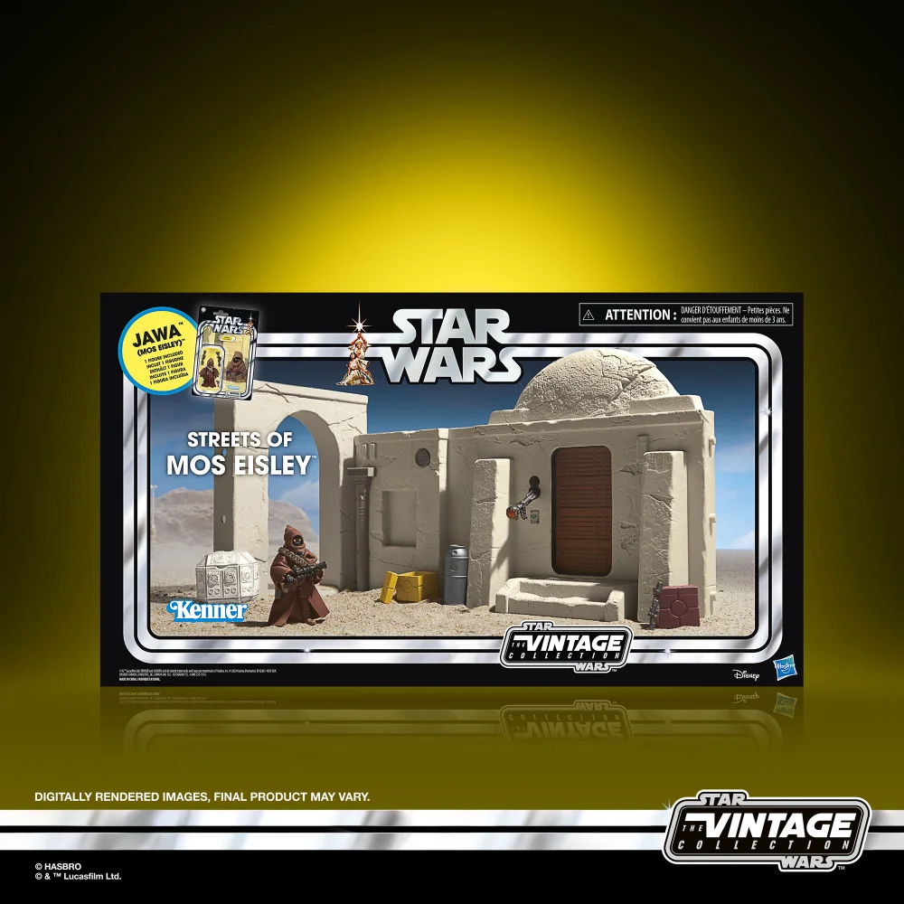 Hasbro Star Wars The Vintage Collection Streets of Mos Eisley Playset (3.75”) Afbeelding 1