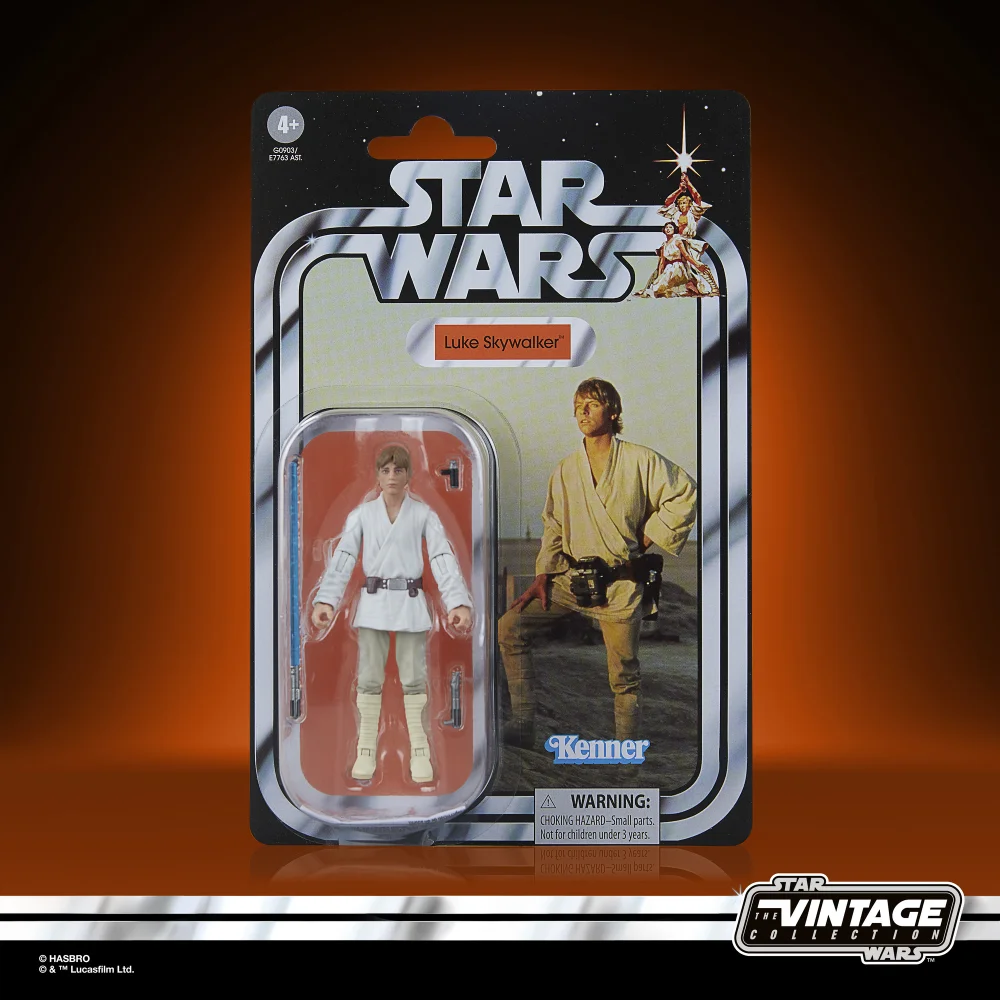 Hasbro Star Wars The Vintage Collection Luke Skywalker Action Figure (3.75”) Afbeelding 1