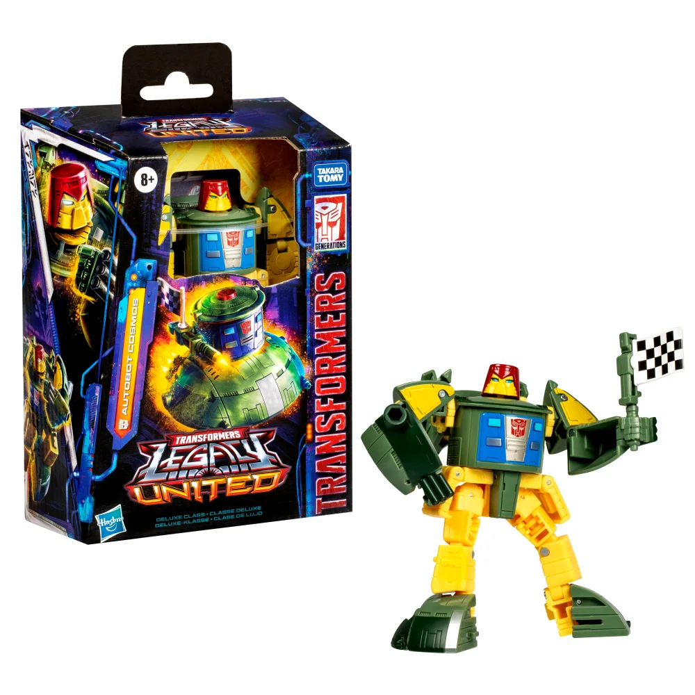 Hasbro Transformers Legacy Deluxe Class Autobot Cosmos 5.5” Action Figure, 8+ Afbeelding 1