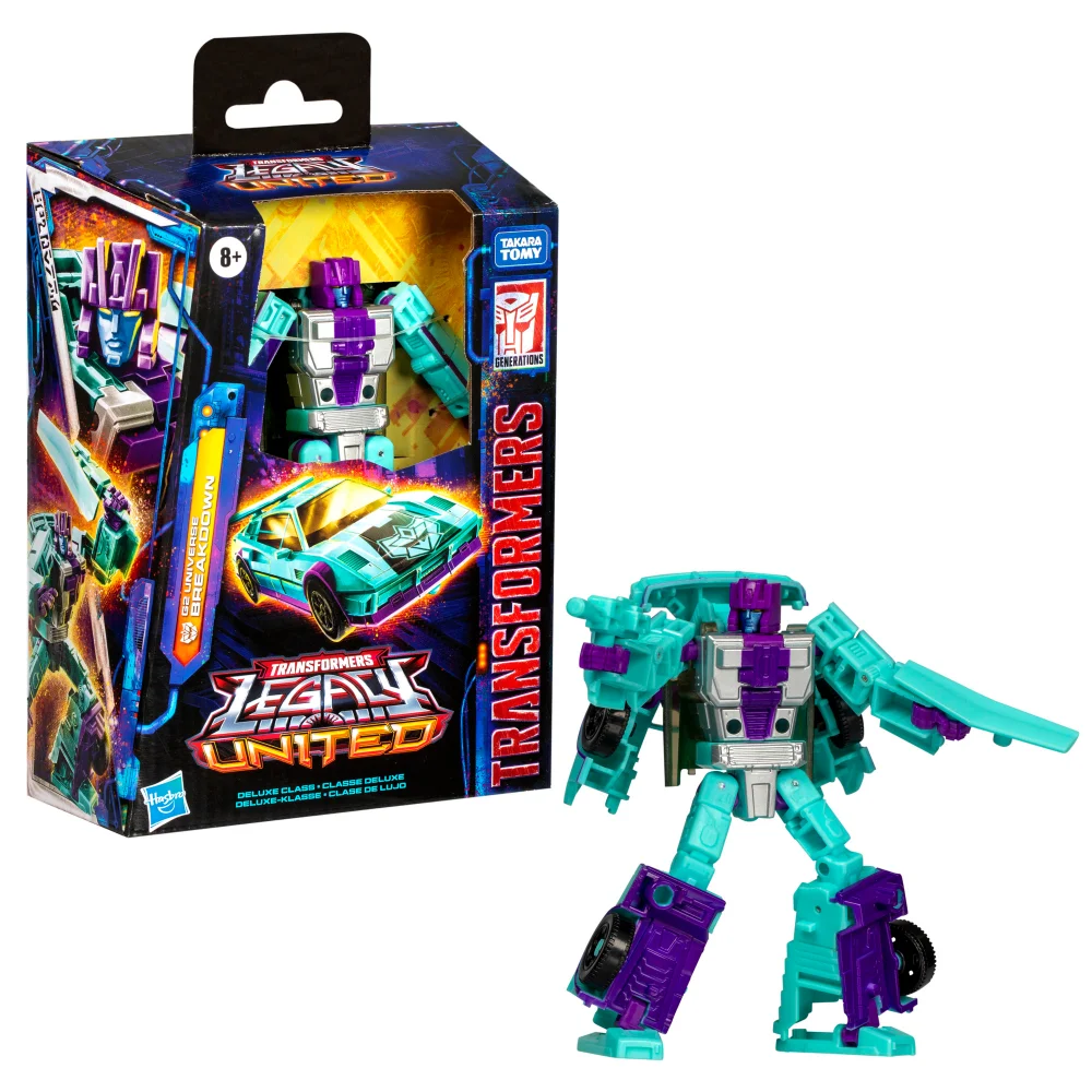 Hasbro Transformers Legacy Deluxe Class Breakdown 5.5” Action Figure, 8+ Afbeelding 1