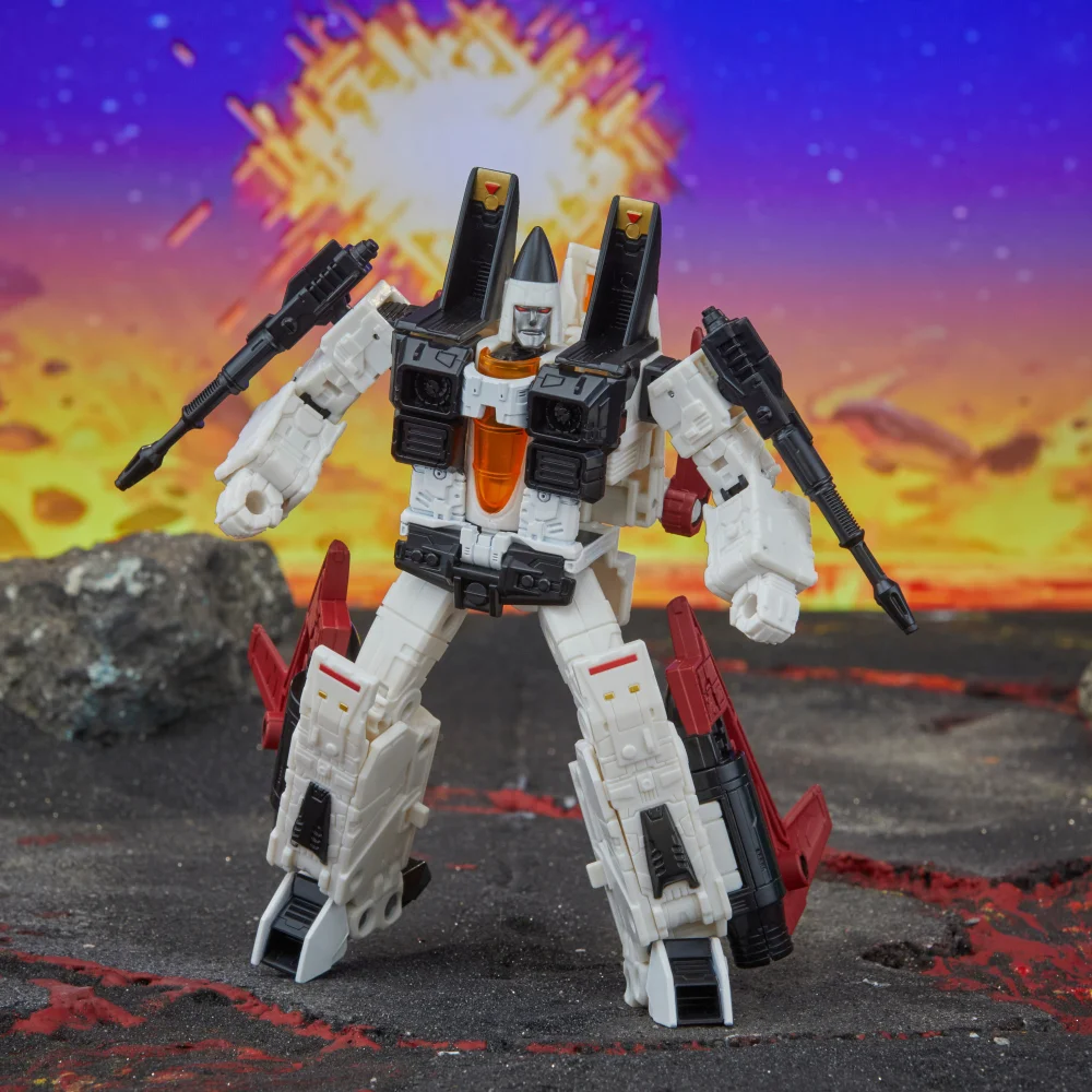 Hasbro Transformers Legacy United Voyager G1 Universe Ramjet 7” Action Figure, 8+ Afbeelding 1