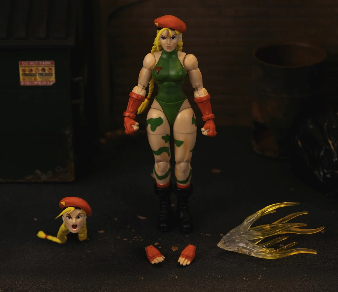 CAMMY STREET FIGHTER 6 INCH DELUXE COLLECTOR FIGURE Afbeelding 1