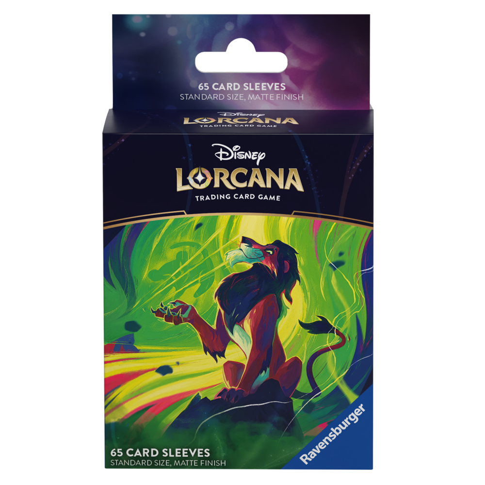 Disney Lorcana Trading Card Game Azurite Sea Scar Card Sleeve Pack Afbeelding 1