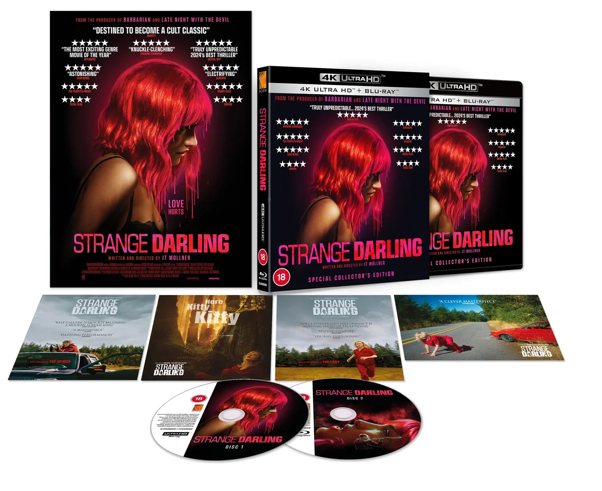 Strange Darling 4K Ultra HD & Blu-Ray Collector's Edition Afbeelding 1