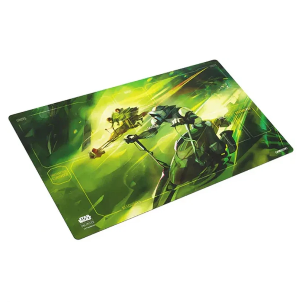 Gamegenic Star Wars: Unlimited Game Mat - Speeder Bike Chase Afbeelding 1