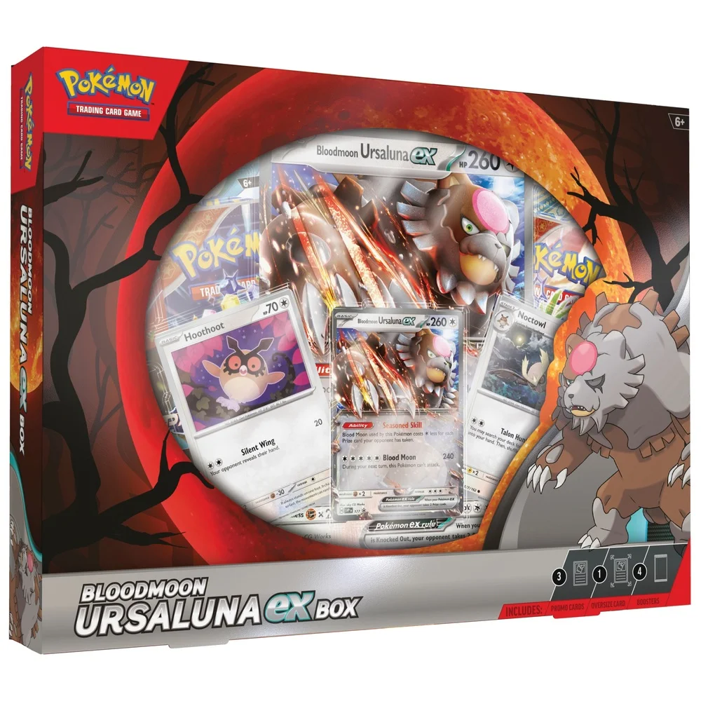 Pokémon TCG: Bloodmoon Ursaluna ex Box Afbeelding 1