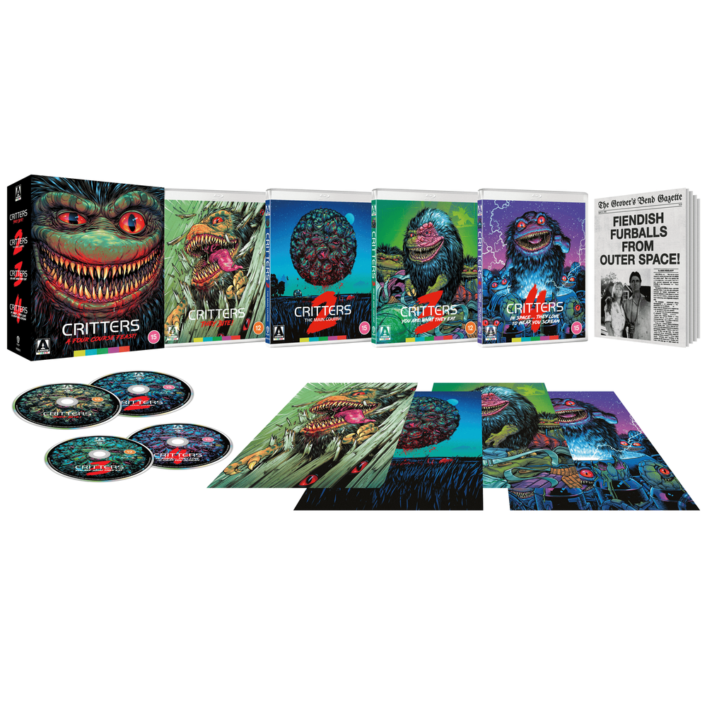 Critters: A Four Course Feast! Limited Edition Blu-ray Afbeelding 1