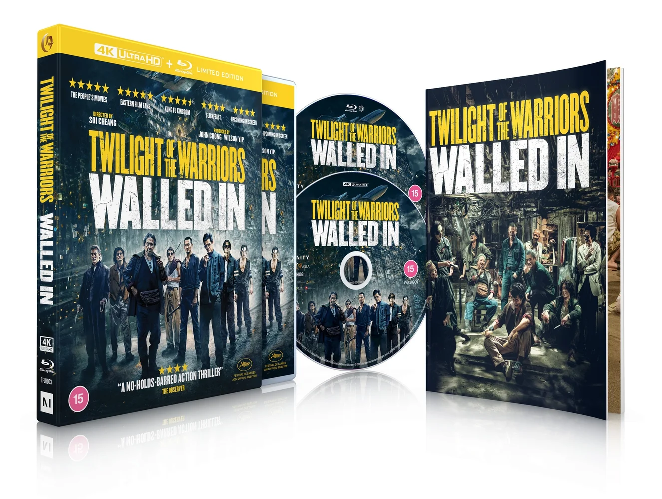 Twilight of the Warriors: Walled In 4K & Blu-ray - Zavvi Exclusive Afbeelding 1