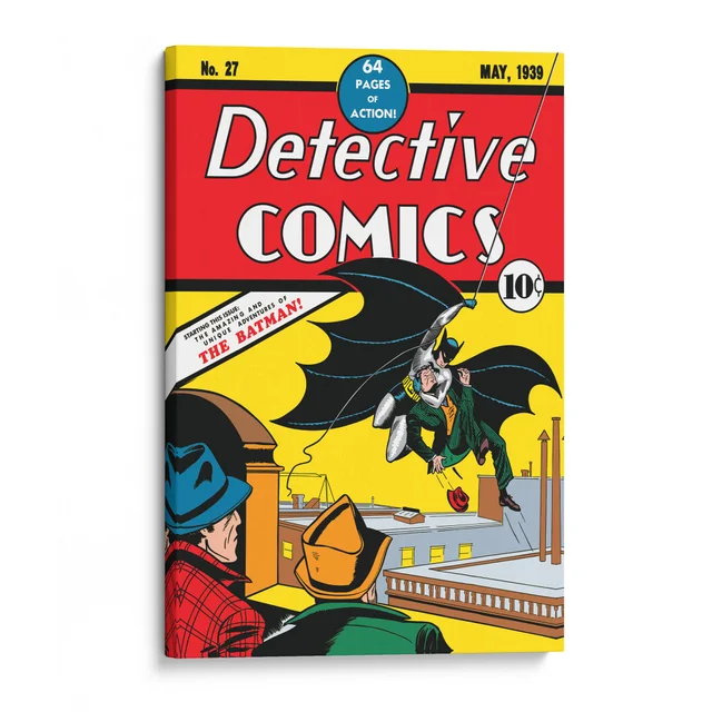 Batman Core Detective Comics #27 Rectangular Canvas