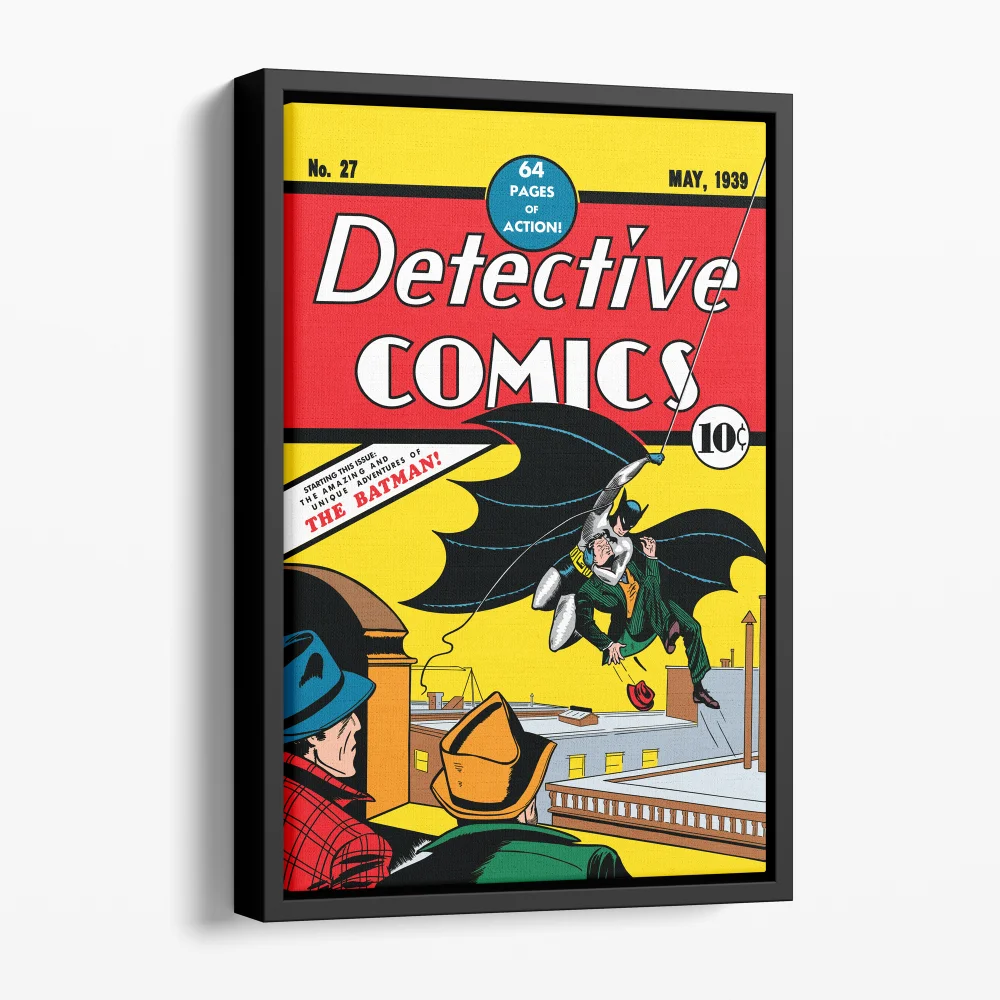 Batman Core Detective Comics #27 Rectangular Canvas - No Frame Afbeelding 1