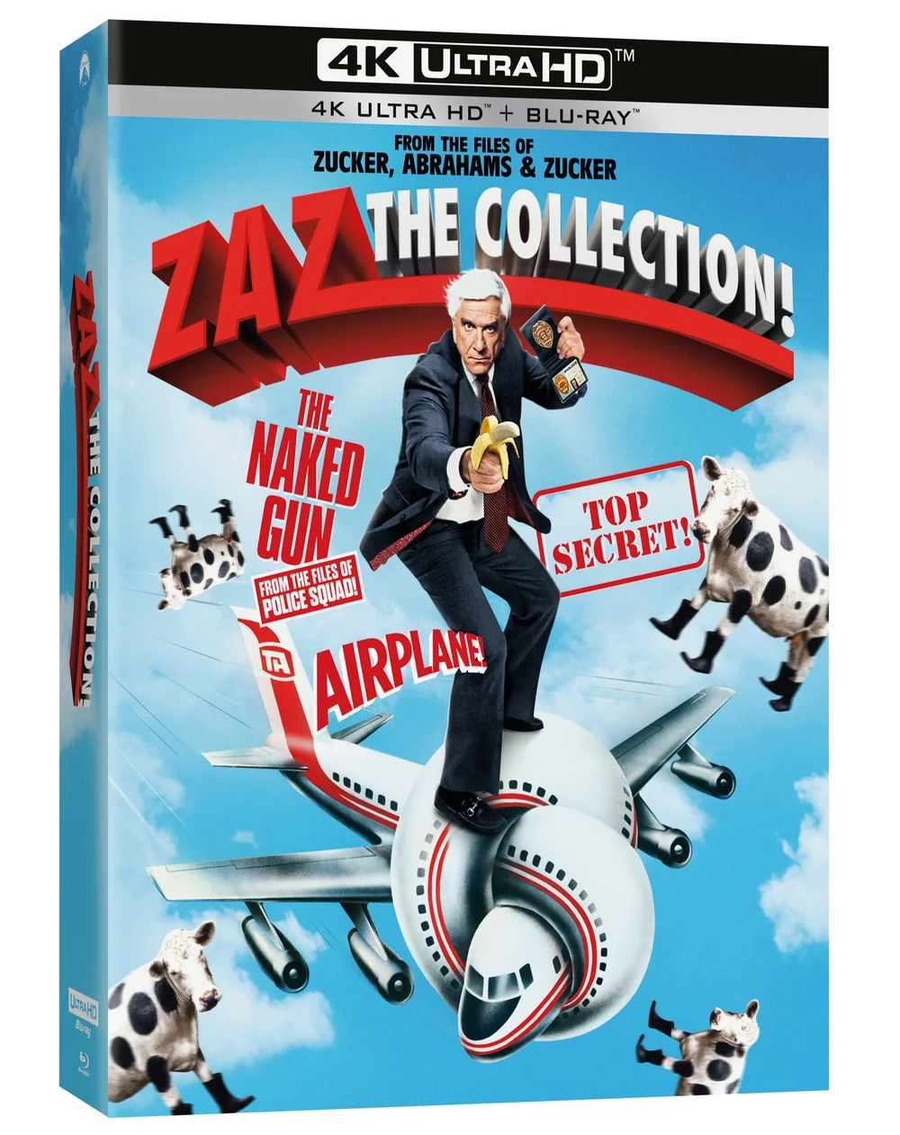 ZAZ: THE COLLECTION! (Airplane! / Top Secret! / The Naked Gun!) 4K Ultra HD Afbeelding 1