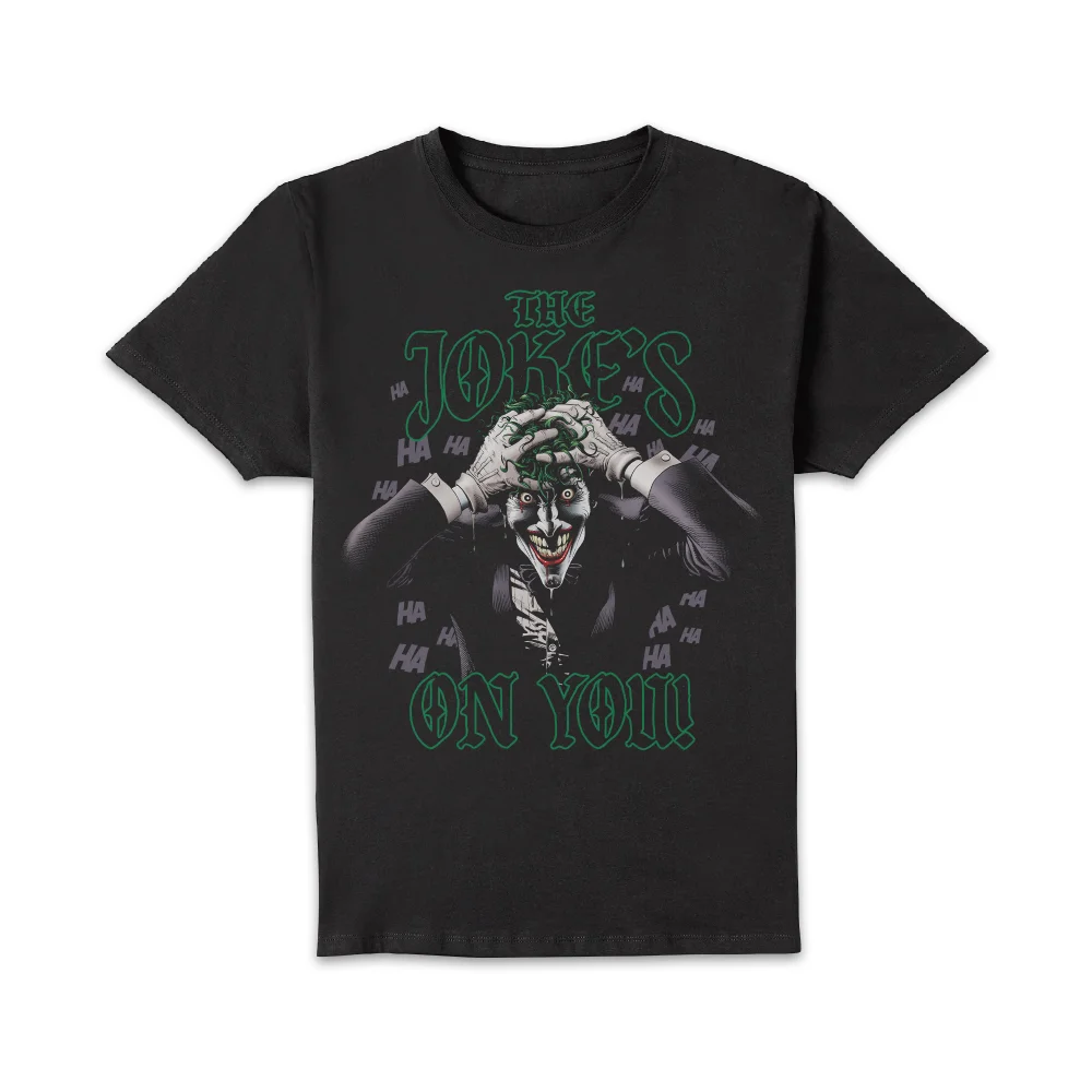 Joker The Joke's On You Unisex T-Shirt - Black - S - Zwart Afbeelding 1
