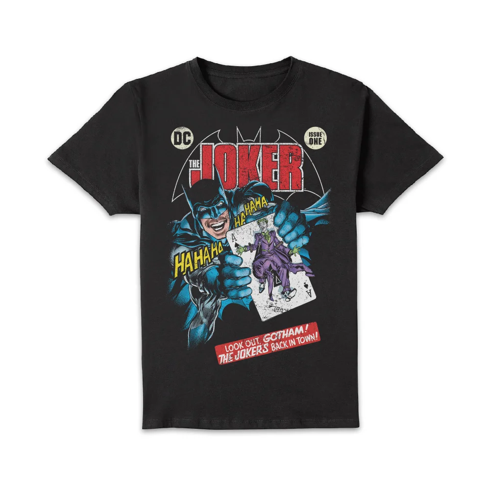 Joker Look Out Gotham Unisex T-Shirt - Black - S - Zwart Afbeelding 1