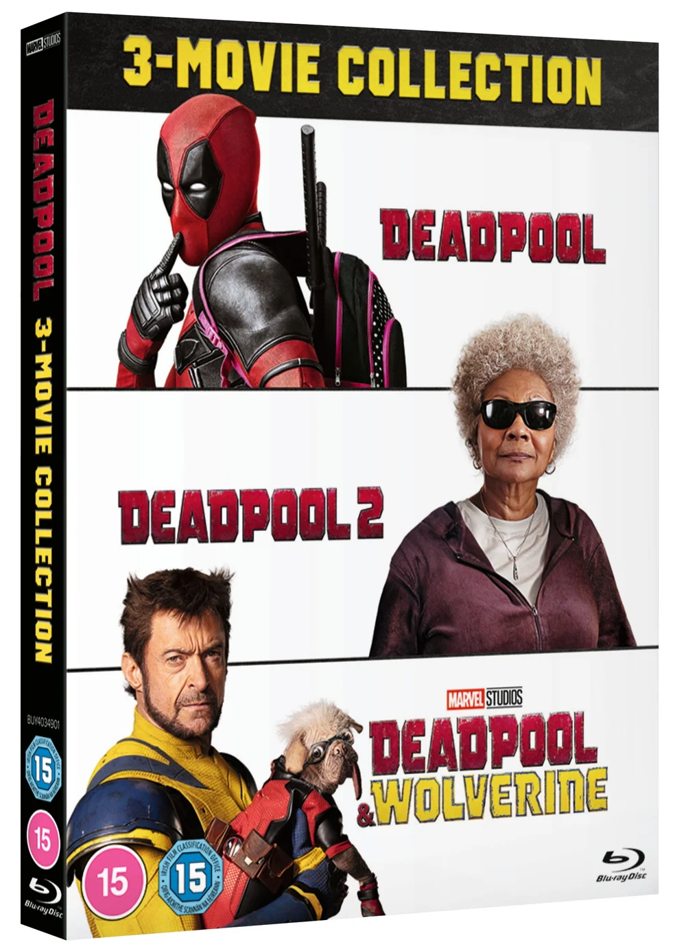 Marvel's Deadpool & Wolverine Triple Pack Blu-ray Afbeelding 1