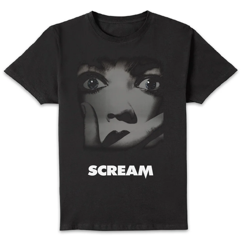 Scream Cover Unisex T-Shirt - Black - 3XL Afbeelding 1