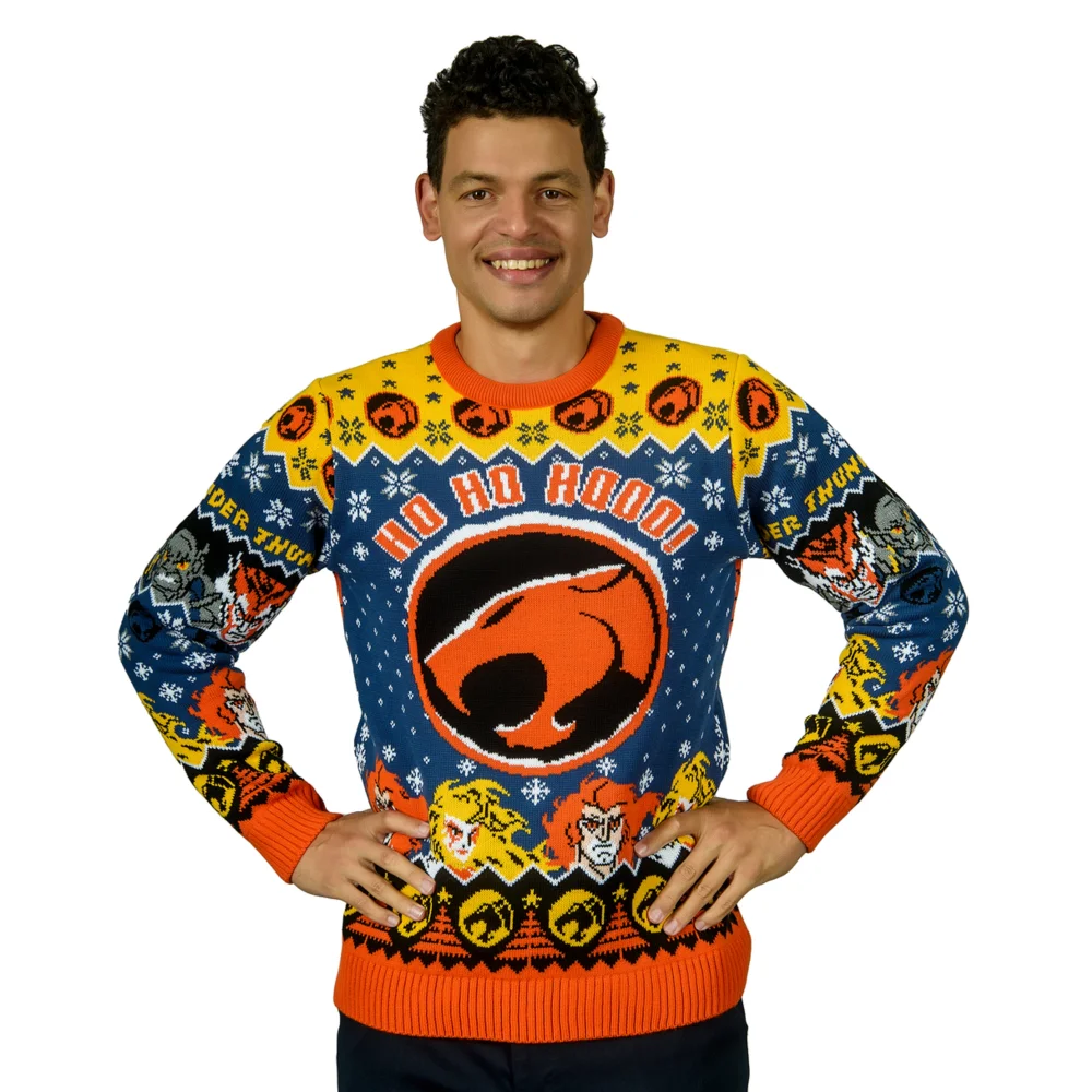 Thundercats Knitted Christmas Jumper - XS Afbeelding 1